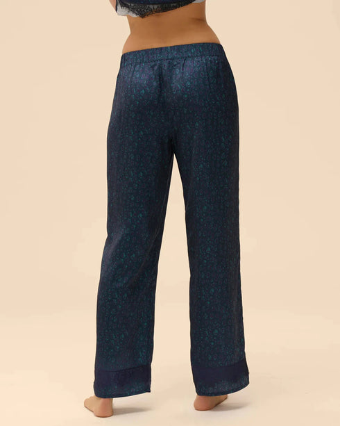 Hose Violett SATIN SECRETS SIMONE PÉRÈLE
